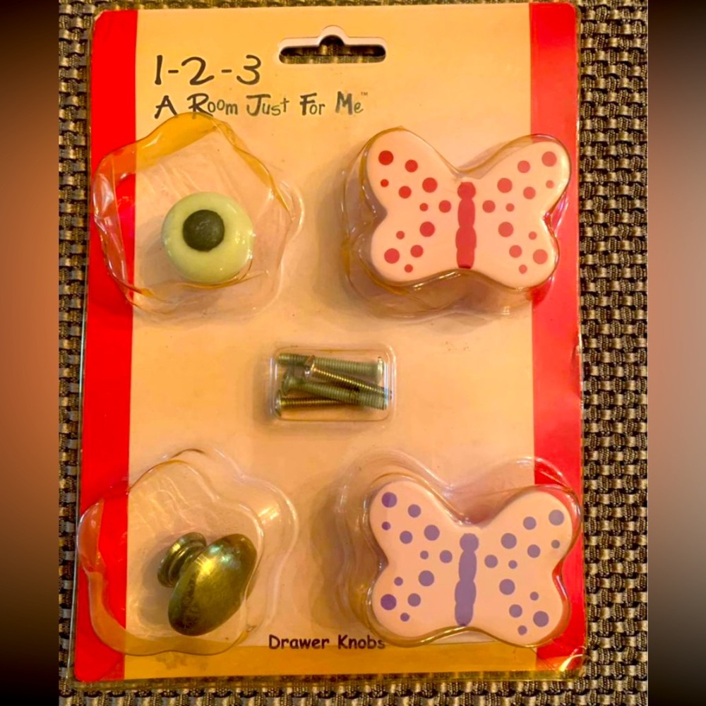 Decorative drawer Hardware  for child’s room. New. In original package.